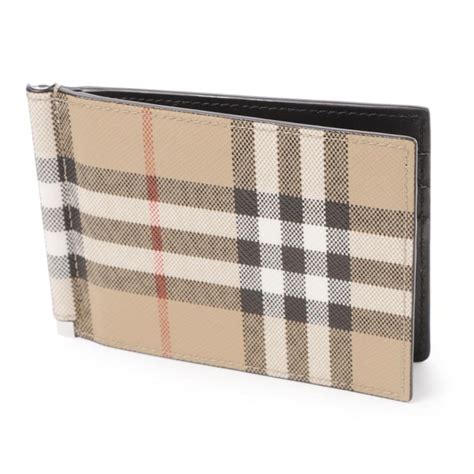 burberry money wallet with round tag name